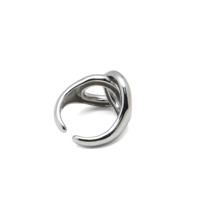 ANILLO Y00045 PLATEADO Acero Inoxidable 2A510