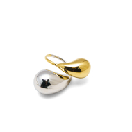 ANILLO ZO9433R/20*26MM/300 DORADO PLATEADO Acero Inoxidable 2A34