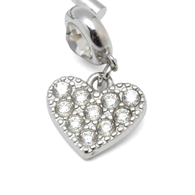 PIERCING ZO15646P/OMBLIGO PLATEADO Acero Inoxidable F38