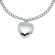 COLLAR ZO9454N390 PLATEADO  ACERO INOXIDABLE 2D310