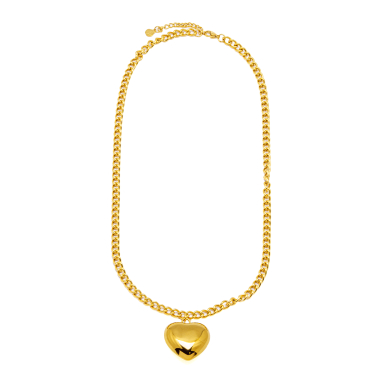 COLLAR ZO9454N390 DORADO  ACERO INOXIDABLE 2D310