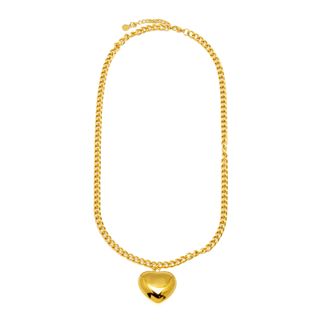 COLLAR ZO9454N390 DORADO  ACERO INOXIDABLE 2D310