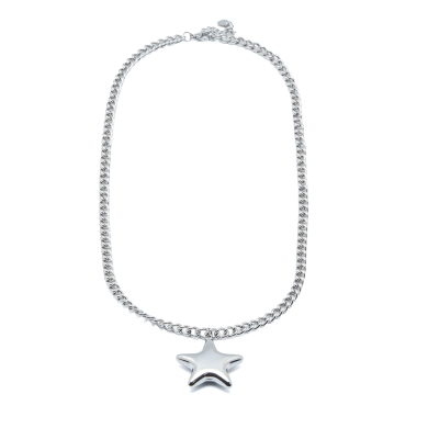 COLLAR ZO9456N450 PLATEADO  ACERO INOXIDABLE F23 2D310