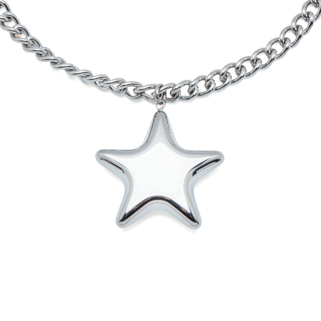 COLLAR ZO9456N450 PLATEADO  ACERO INOXIDABLE F23 2D310