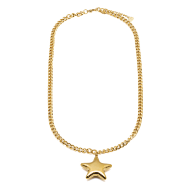 COLLAR ZO9456N450 DORADO  ACERO INOXIDABLE 2D310