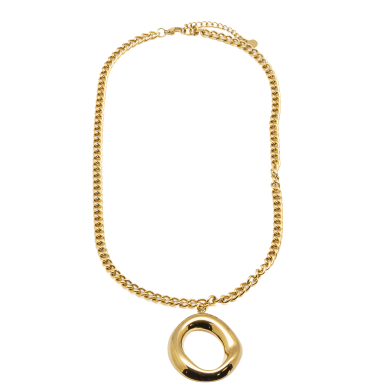 COLLAR ZO10153N390 DORADO  ACERO INOXIDABLE E55