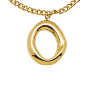 COLLAR ZO10153N390 DORADO  ACERO INOXIDABLE E55