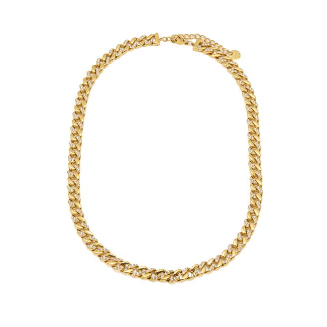 COLLAR ZO15304N DORADO  ACERO INOXIDABLE 2D36