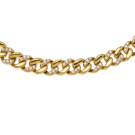 COLLAR ZO15304N DORADO  ACERO INOXIDABLE 2D36