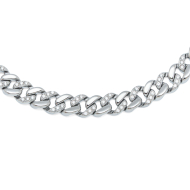 COLLAR ZO15304N PLATEADO  ACERO INOXIDABLE 2D36