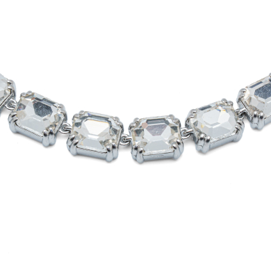COLLAR ZO15421N PLATEADO BLANCO ACERO INOXIDABLE E47