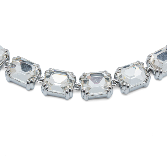 COLLAR ZO15421N PLATEADO BLANCO ACERO INOXIDABLE E47
