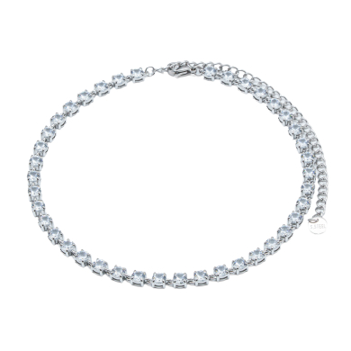 COLLAR ZO15933N PLATEADO  ACERO INOXIDABLE E45