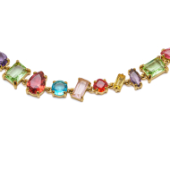 COLLAR ZO15427N DORADO MULTICOLOR ACERO INOXIDABLE E48