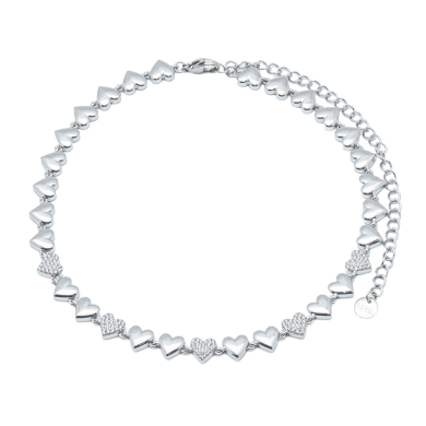 COLLAR ZO15927N PLATEADO  ACERO INOXIDABLE E42