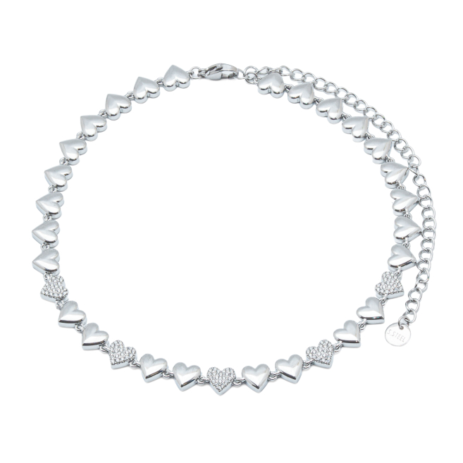 COLLAR ZO15927N PLATEADO  ACERO INOXIDABLE E42