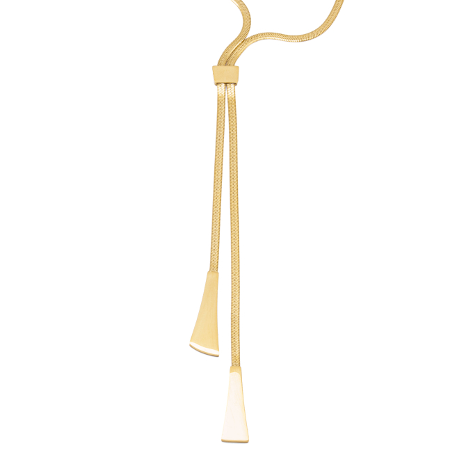 COLLAR ZO11762N Dorado Acero Inoxidable 2D37