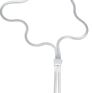 COLLAR ZO11762N Plateado Acero Inoxidable 2D37 2D37