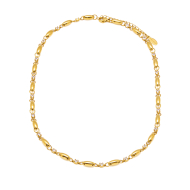 COLLAR ZO13464N DORADO  ACERO INOXIDABLE E45