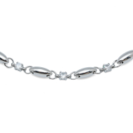 COLLAR ZO13464N PLATEADO  ACERO INOXIDABLE E45
