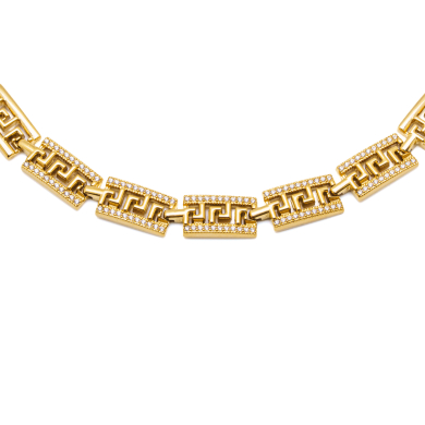 COLLAR ZO15364N DORADO  ACERO INOXIDABLE E39