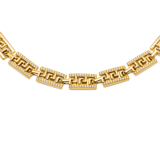 COLLAR ZO15364N DORADO  ACERO INOXIDABLE E39