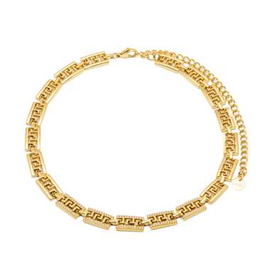 COLLAR ZO15364N DORADO  ACERO INOXIDABLE E39