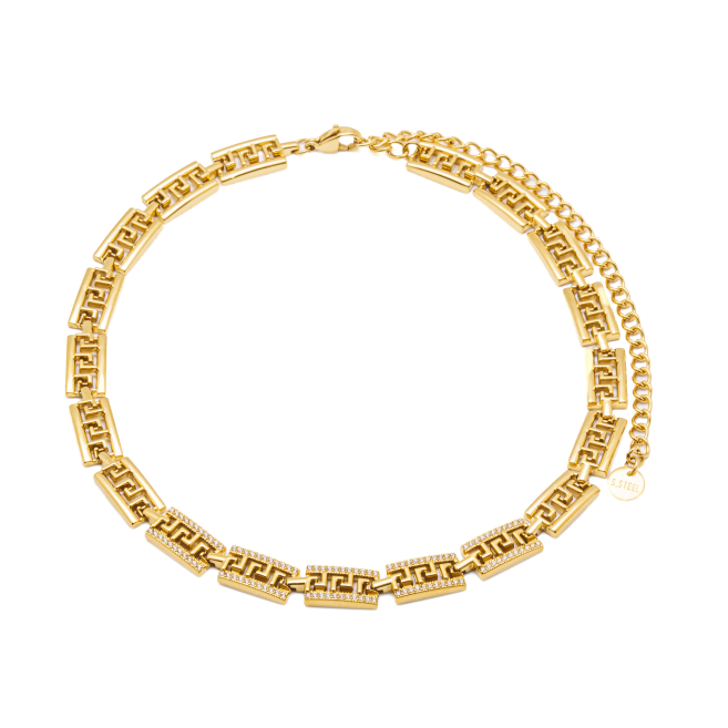 COLLAR ZO15364N DORADO  ACERO INOXIDABLE E39