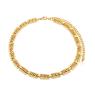 COLLAR ZO15364N DORADO  ACERO INOXIDABLE E39