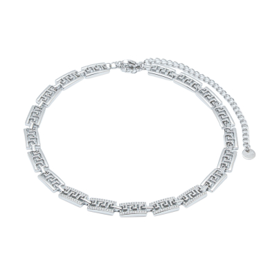 COLLAR ZO15364N PLATEADO  ACERO INOXIDABLE E39