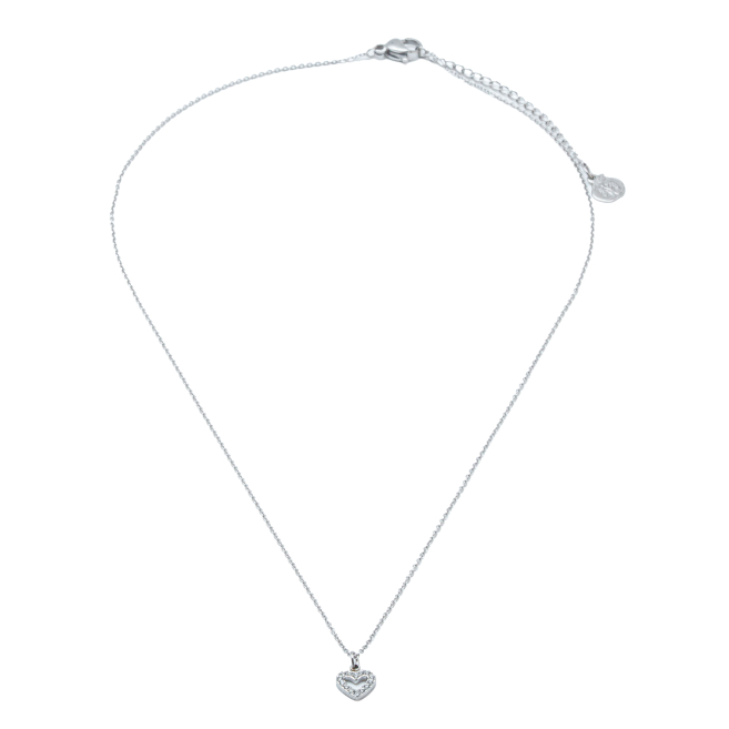 COLLAR ZO8365N200 PLATEADO ACERO INOXIDABLE E41