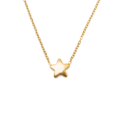 COLLAR ZO14156N DORADO Acero Inoxidable -E25 E22