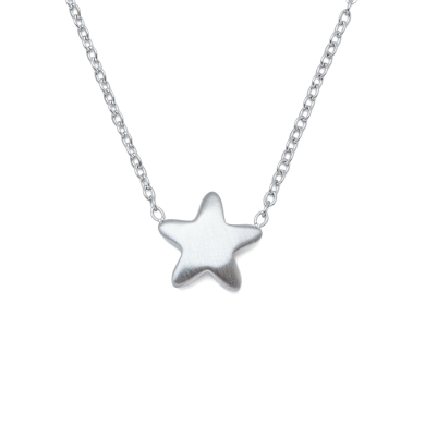 COLLAR ZO14156N Plateado Acero Inoxidable -E25 E22