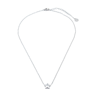 COLLAR ZO13303N Plateado Acero Inoxidable -E25 E22