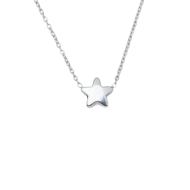 COLLAR ZO13303N Plateado Acero Inoxidable -E25 E22