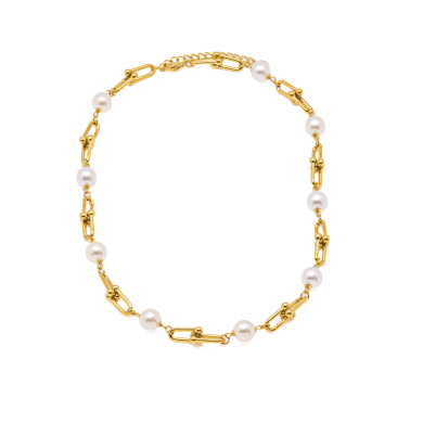 COLLAR ZO16103N DORADO  ACERO INOXIDABLE E14
