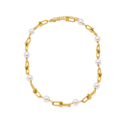 COLLAR ZO16103N DORADO  ACERO INOXIDABLE E14