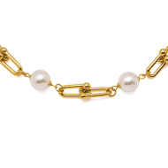 COLLAR ZO16103N DORADO  ACERO INOXIDABLE E14