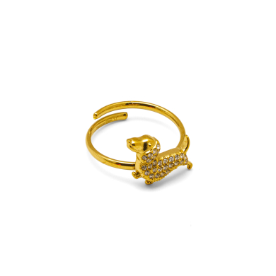 ANILLO ZO15872R DORADO ACERO INOXIDABLE A11