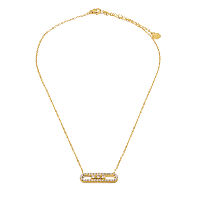 COLLAR ZO16058N DORADO  ACERO INOXIDABLE E29