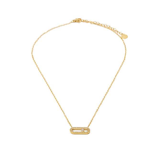 COLLAR ZO16062N DORADO  ACERO INOXIDABLE E29