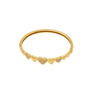 BRAZALETE ZO14513B DORADO  ACERO INOXIDABLE 2C26