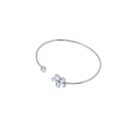BRAZALETE ZO15210B PLATEADO  ACERO INOXIDABLE 2C21