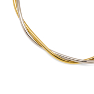 BRAZALETE ZO13422B BICOLOR  ACERO INOXIDABLE 2C27