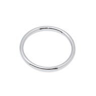 BRAZALETE ZO16053B/6MM PLATEADO  ACERO INOXIDABLE 2C52
