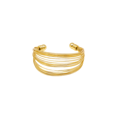 BRAZALETE ZO15031B DORADO  ACERO INOXIDABLE 2C56