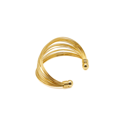 BRAZALETE ZO15031B DORADO  ACERO INOXIDABLE 2C56