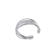 BRAZALETE ZO15031B PLATEADO  ACERO INOXIDABLE 2C56
