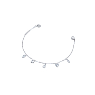 PULSERA ZO15461B PLATEADO BLANCO ACERO INOXIDABLE 2C31