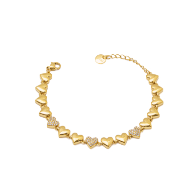 PULSERA ZO15926B DORADO  ACERO INOXIDABLE 2C32